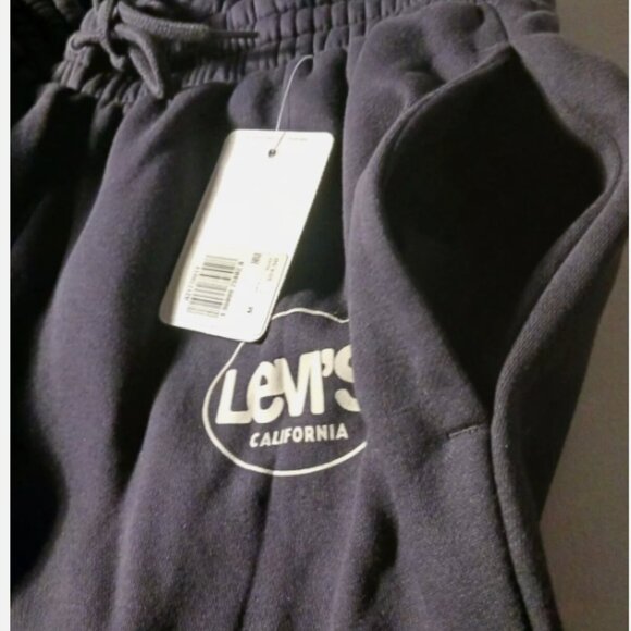 Levi's California Fleece Jogger Sweatpants Mens Size M Elastic Waist Drawstring - Picture 8 of 11